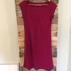 Diane von Furstenberg cap sleeve dress.
